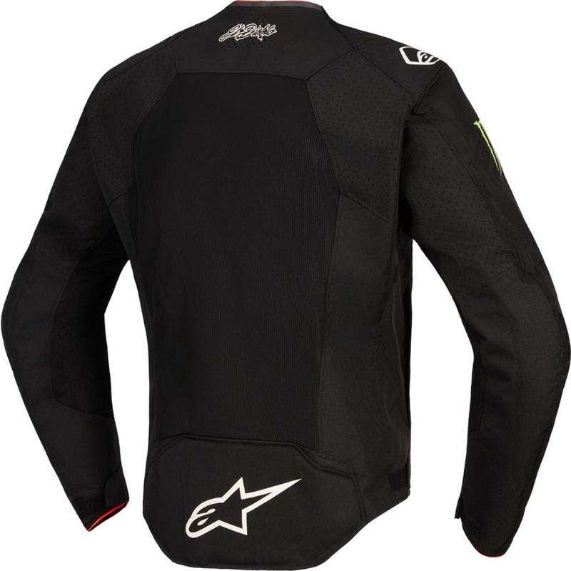 Alpinestars T-SPS Air V2 Monster FQ20 motorcykeljakke sort-hvid kollektion