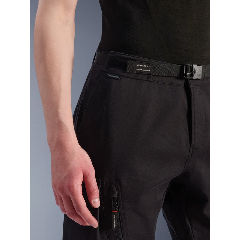 Alpinestars Flex-AST Cargo motorcykelbukser sort-sort