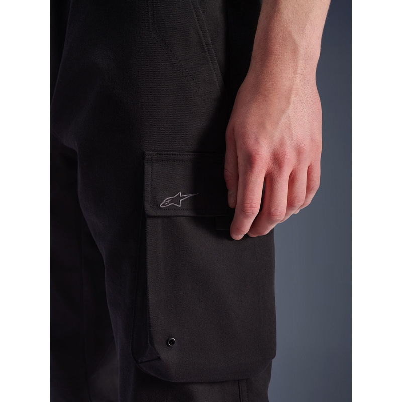 Alpinestars Flex-AST Cargo motorcykelbukser sort-sort