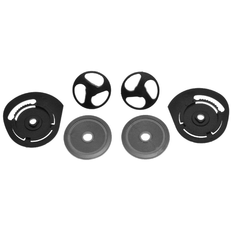 Plexiglas hætter til Cassida Magnum/Reflex hjelme inklusive indvendig visirmekanisme