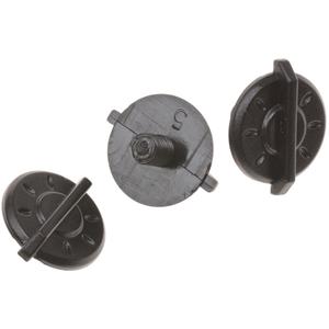 Visirskruesæt til Cassida Cross Cup 2 hjelme, sort