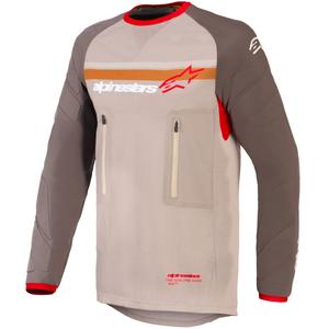 Alpinestars Maxdura Dual motocross trøje brun-orange