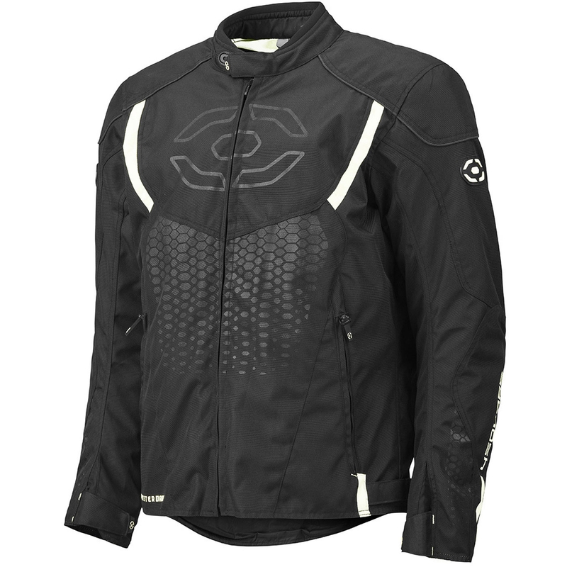 4SQUARE Sportster Dart motorcykeljakke sort-hvid
