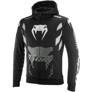 IXON Venum Touch-R motorcykelsweatshirt sort-antracit-hvid