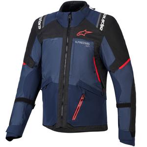 Motorcykeljakke Alpinestars Andes V4 Drystar Mørkeblå-Blå-Sort