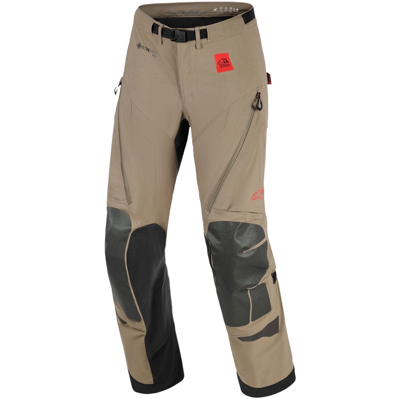 Alpinestar Nazca 3L Gore-Tex PRO motorcykelbukser lysbrun-sort