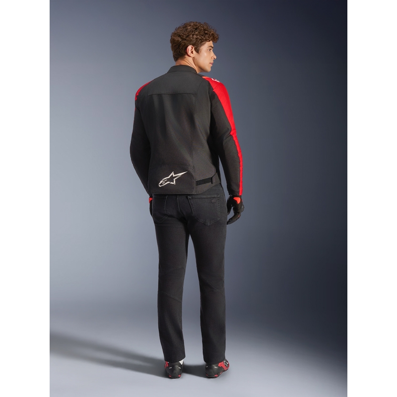 Alpinestars T-SPS 2 Vandtæt motorcykeljakke rød-sort-hvid