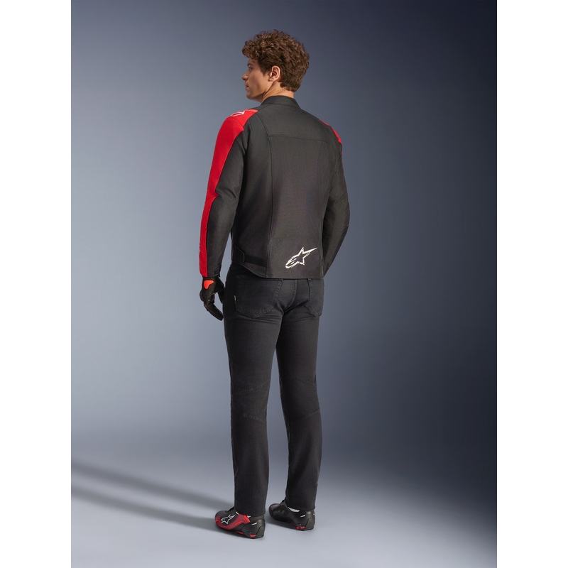 Alpinestars T-SPS 2 Vandtæt motorcykeljakke rød-sort-hvid