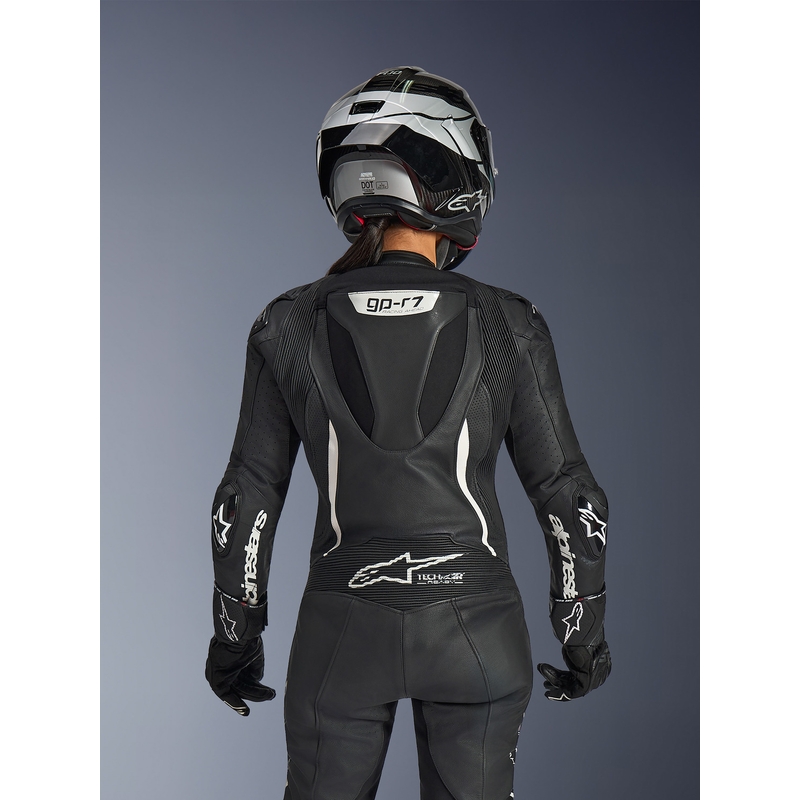 Motorcykeldragt Alpinestars Stella GP-R7 Dame i læder, sort