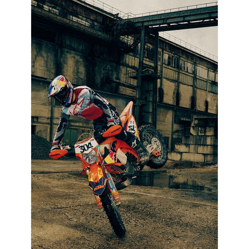 Alpinestars Techstar limited edition Beast Coast motocross trøje grå-sort-orange