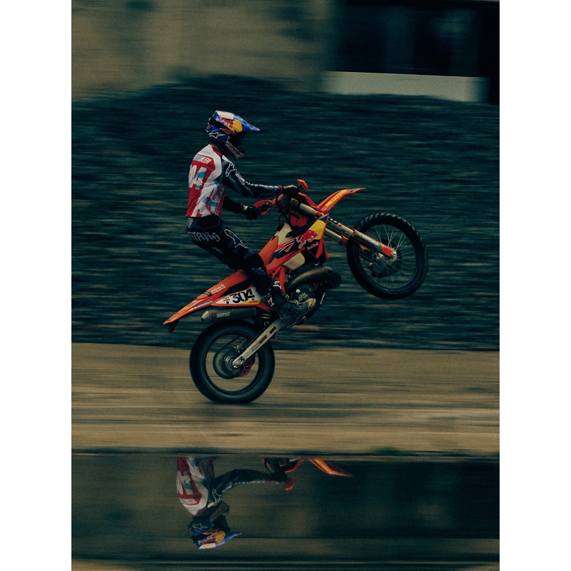 Alpinestars Techstar limited edition Beast Coast motocross trøje grå-sort-orange