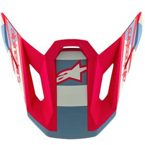 Alpinestars Supertech S-M7 limited edition Beast Coast motorcykelhjelmvisir grå-sort-orange