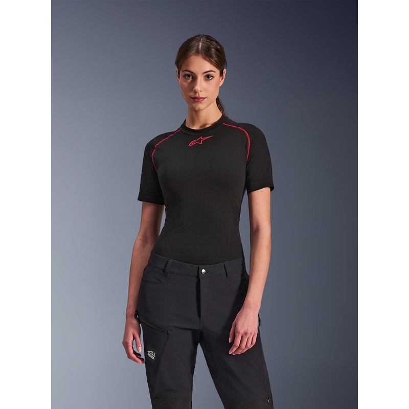 Alpinestars Stella Explore AST dame motorcykelbukser, sort