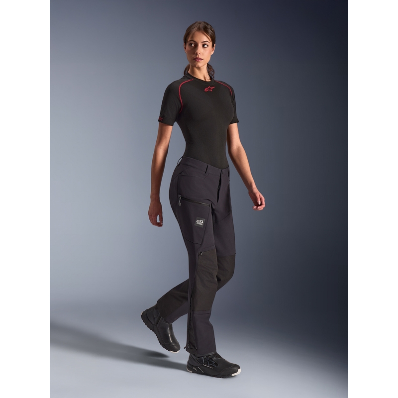 Alpinestars Stella Explore AST dame motorcykelbukser, sort