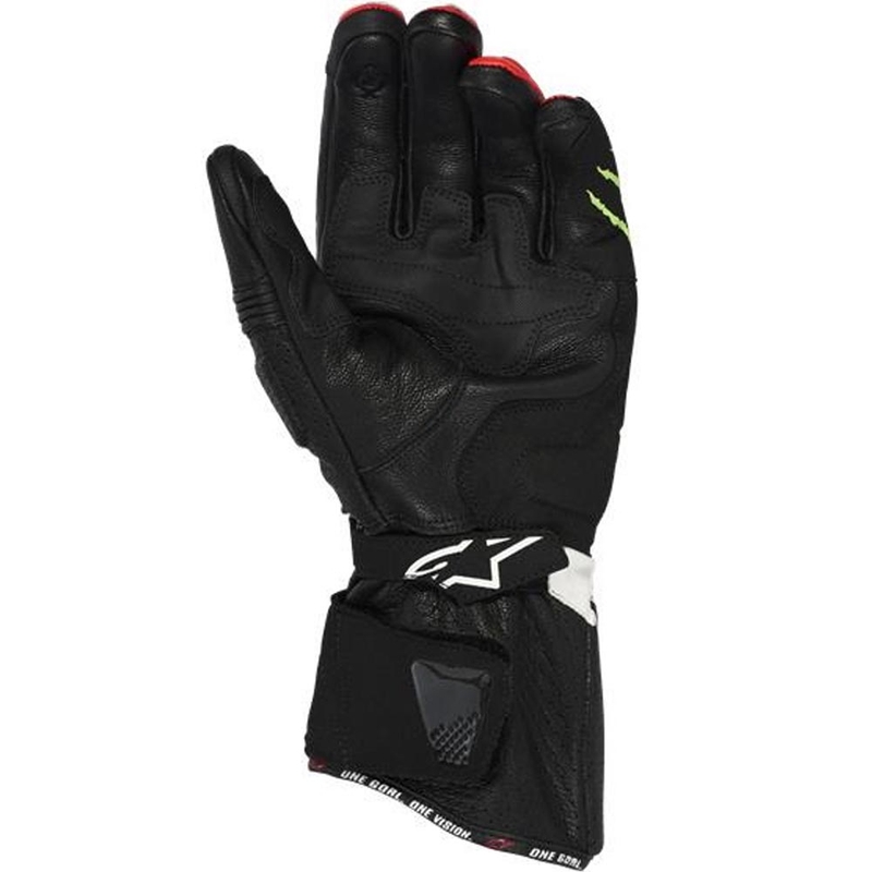 Alpinestars SP-3 FQ20 motorcykelhandsker kollektion sort-fluo rød-hvid