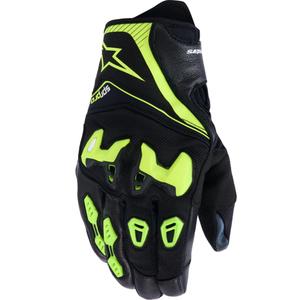 Alpinestars SP-R PRO motorcykelhandsker sort-fluo gul