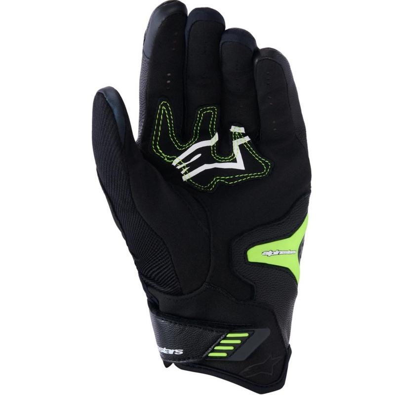 Alpinestars SP-R PRO motorcykelhandsker sort-fluo gul