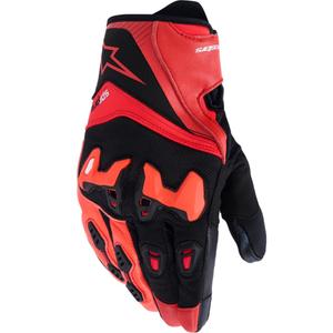 Alpinestars SP-R PRO motorcykelhandsker rød-fluo rød-sort