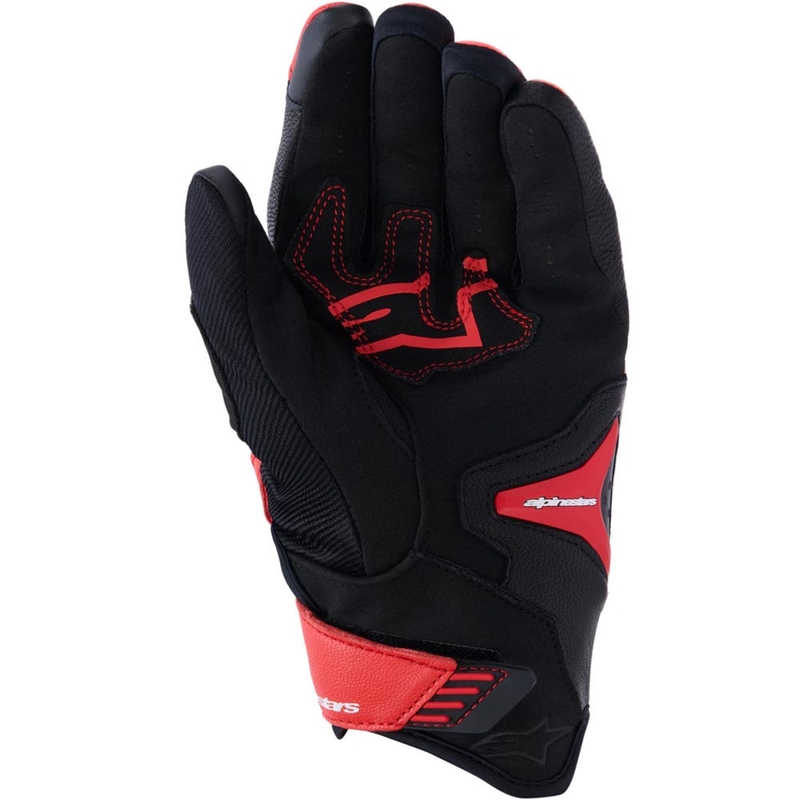 Alpinestars SP-R PRO motorcykelhandsker rød-fluo rød-sort