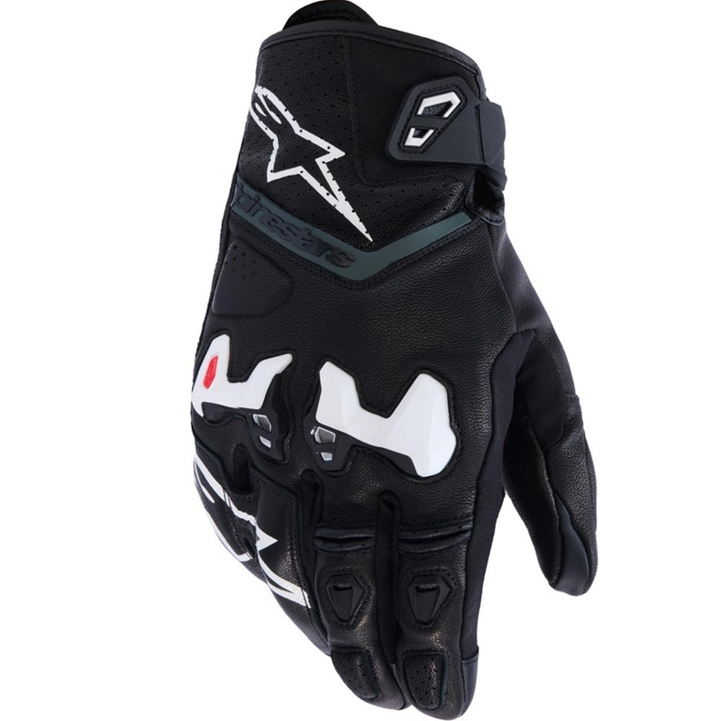 Alpinestars SP-R TECH motorcykelhandsker sort-hvid