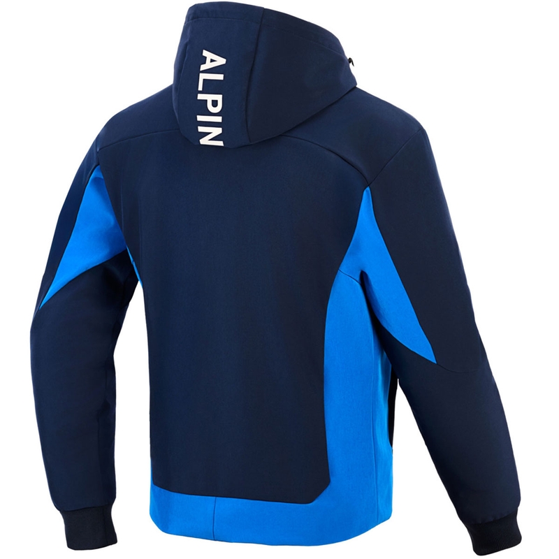 Alpinestars Radium Tech Hoodie motorcykelsweatshirt mørkeblå-blå