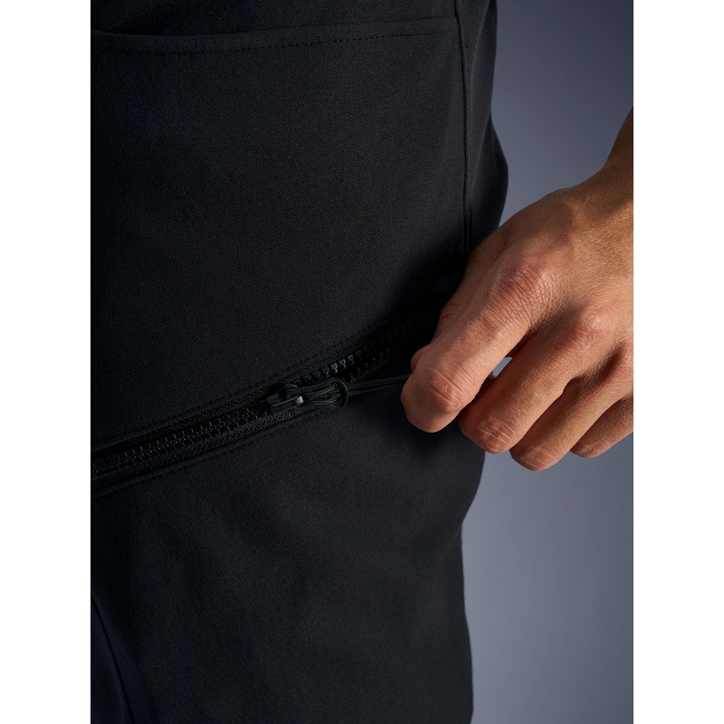 Alpinestars Explore AST cropped motorcykelbukser, sort