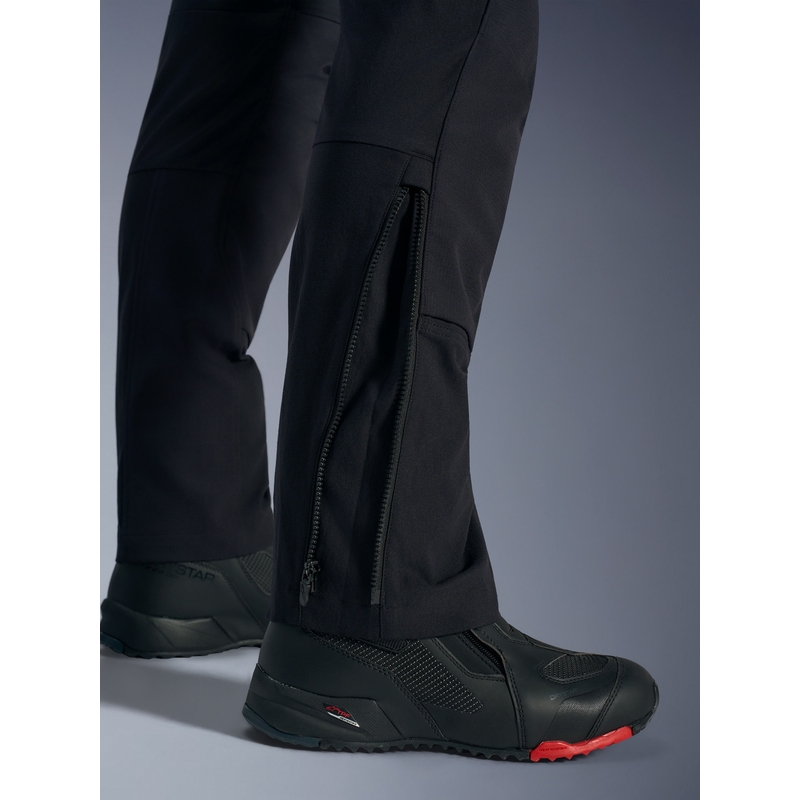 Alpinestars Explore AST cropped motorcykelbukser, sort