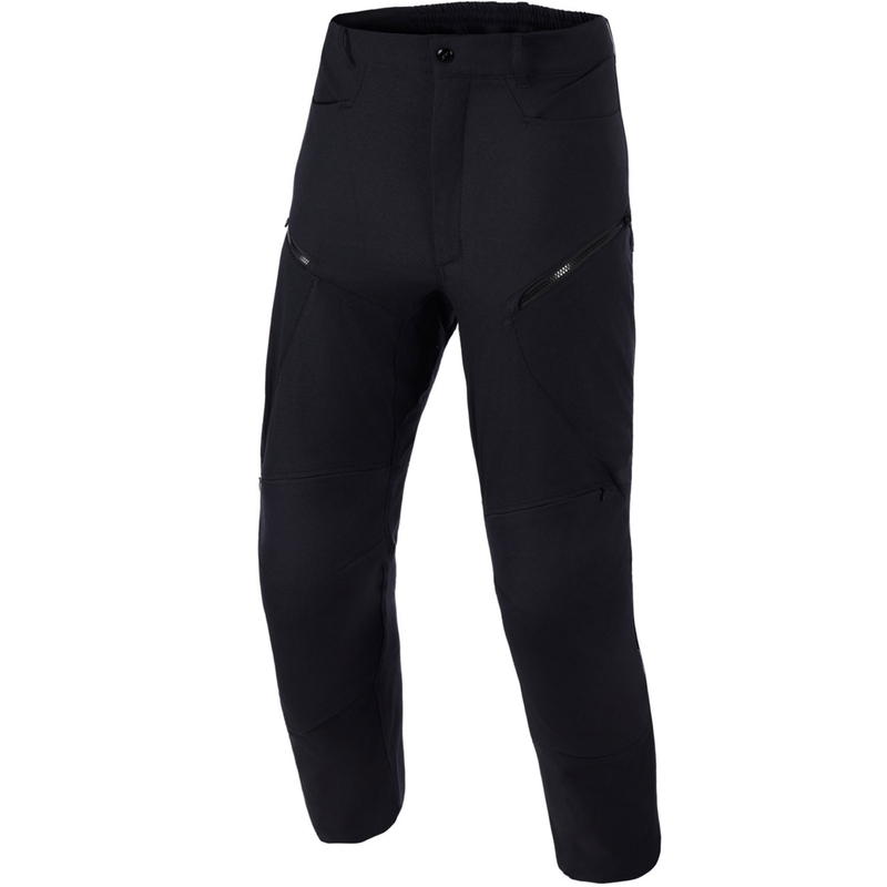 Alpinestars Explore AST cropped motorcykelbukser, sort