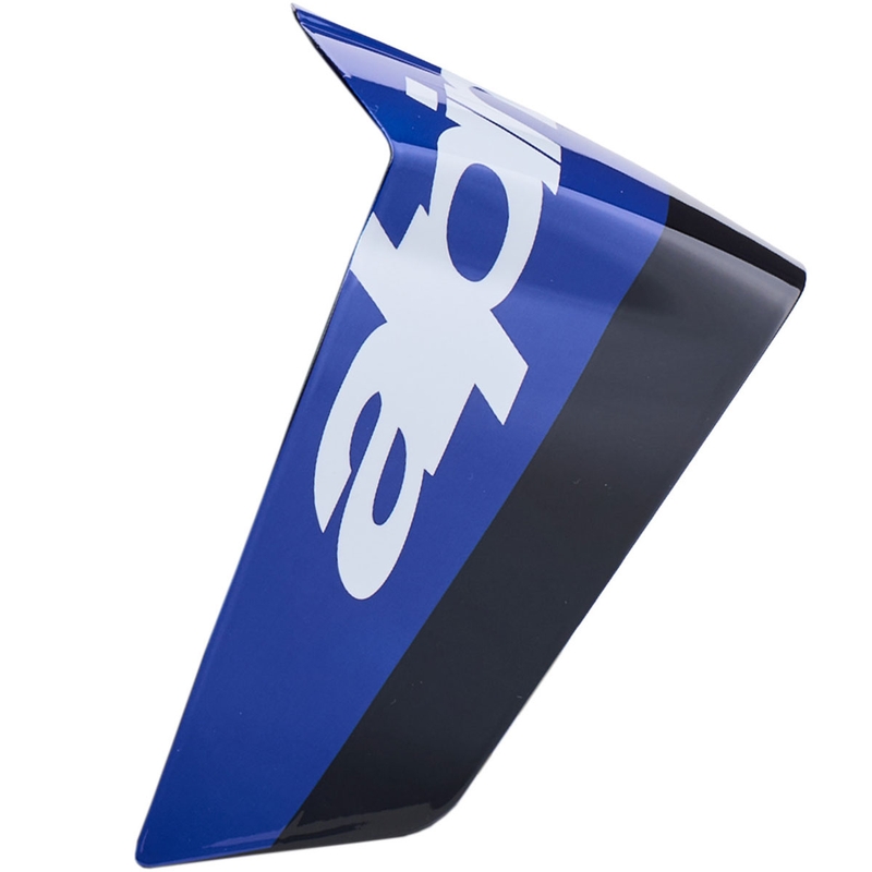 Aerodynamisk spoiler til motorcykelhjelme Alpinestars Supertech R10 Arius racing profil blå-hvid-sort