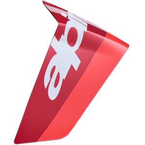 Aerodynamisk spoiler til motorcykelhjelme Alpinestars Supertech R10 Arius racing profile fluo rød-rød-hvid