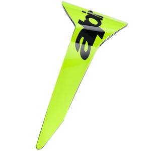 Aerodynamisk spoiler til Alpinestars Supertech R10 Arius motorcykelhjelme standardprofil fluo gul-sort