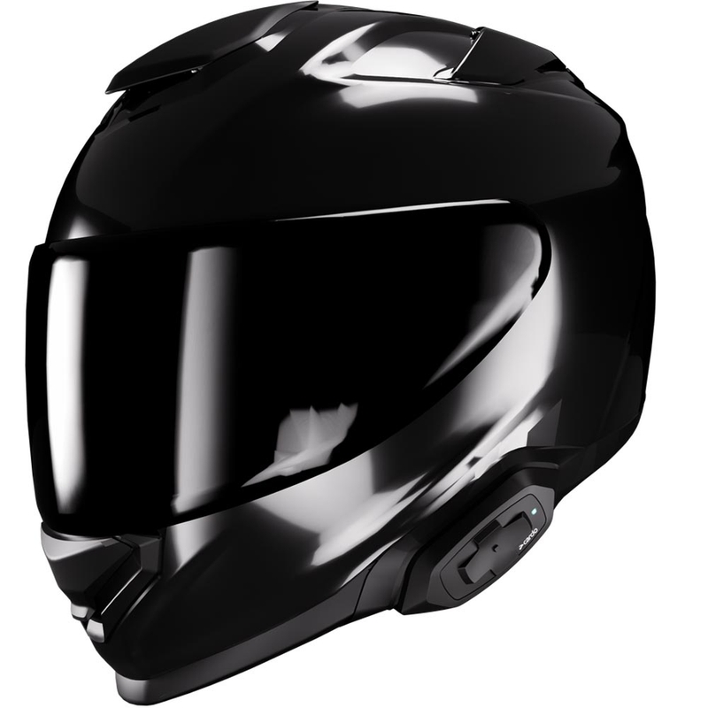 Cardo HJC Packtalk motorcykel intercom sort