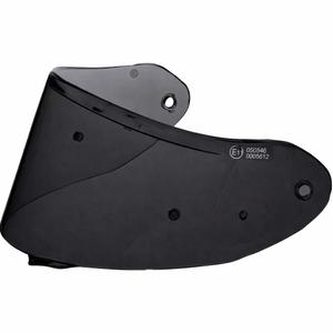 Visir til motorcykelhjelme ZED F19 mørk røg