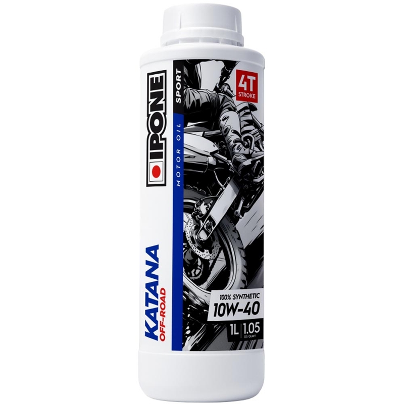 Syntetisk motorolie IPONE Katana Off Road 4T 10W40 (ester, MA2) 1 l