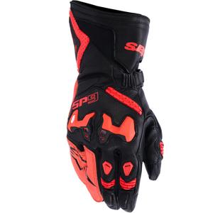 Alpinestars SP-9 motorcykelhandsker sort-fluo rød