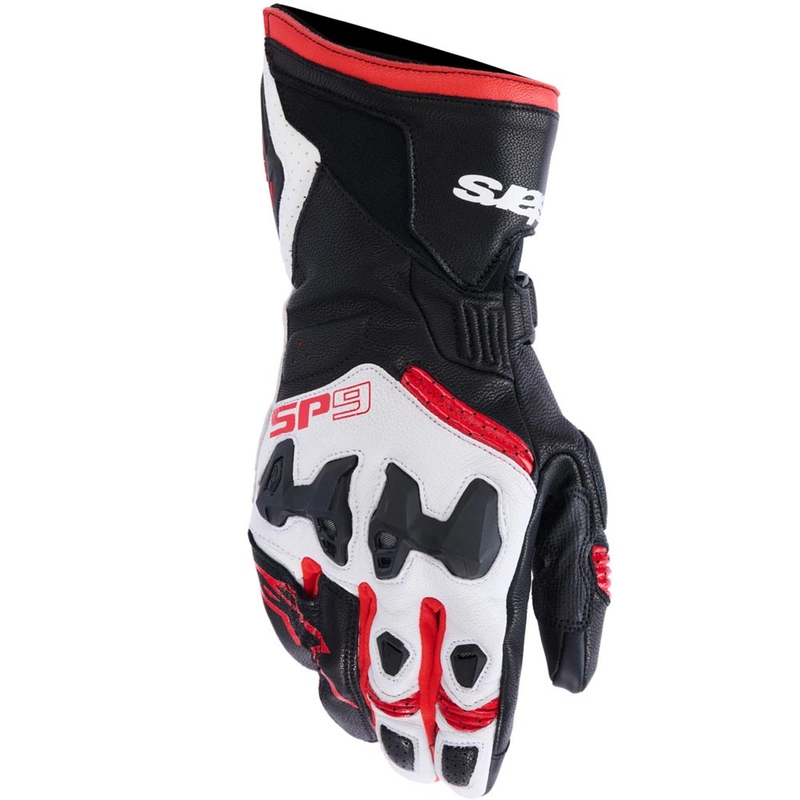 Alpinestars SP-9 motorcykelhandsker sort-hvid-rød