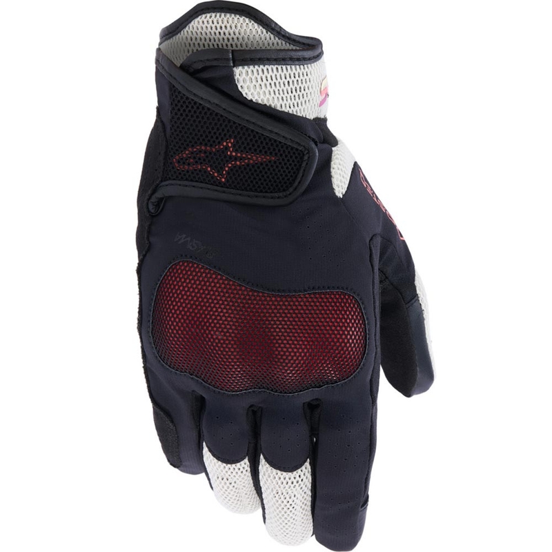 Alpinestars Stella Mogress Airflow damemotorcykelhandsker beige-sort-pink