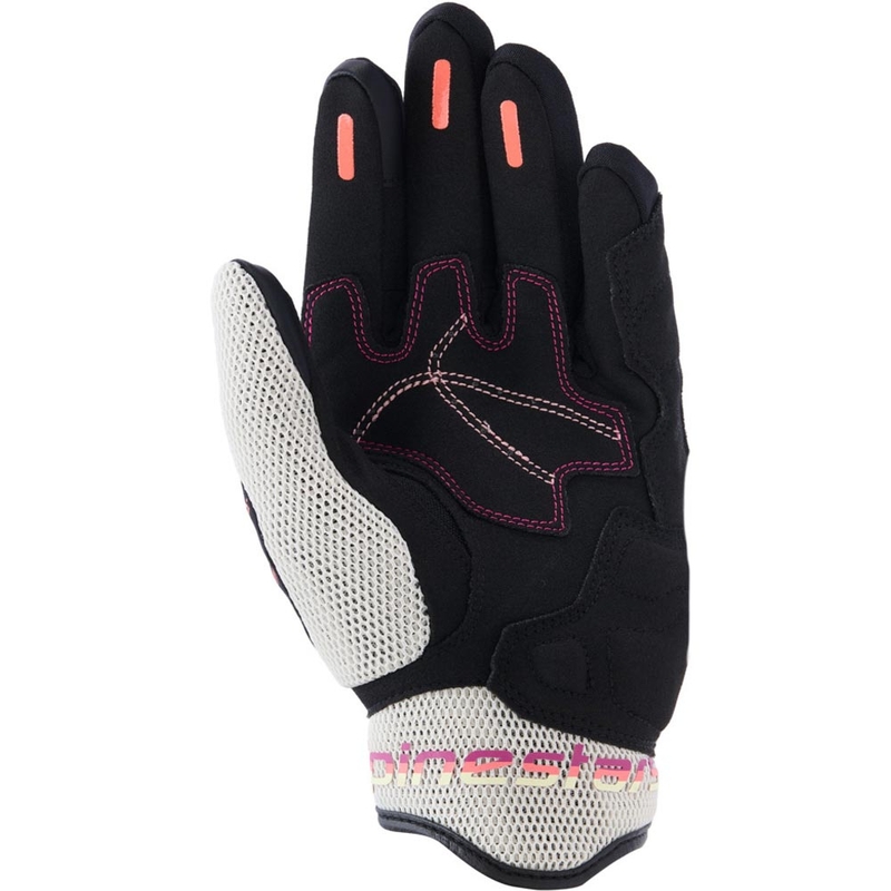 Alpinestars Stella Mogress Airflow damemotorcykelhandsker beige-sort-pink