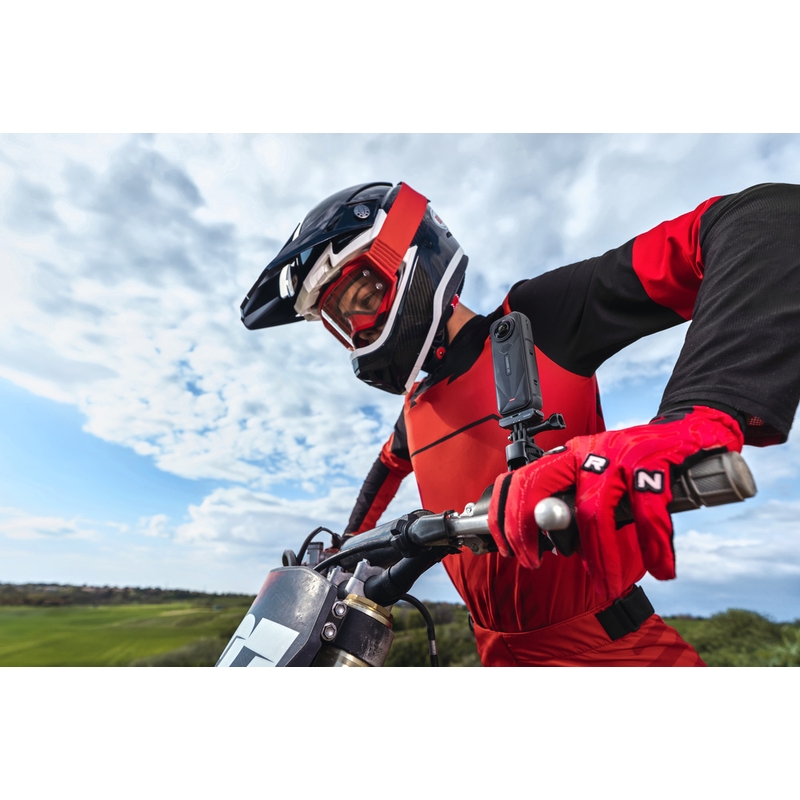 Insta360 X5 Motorcykelpakke Actionkamera Sort