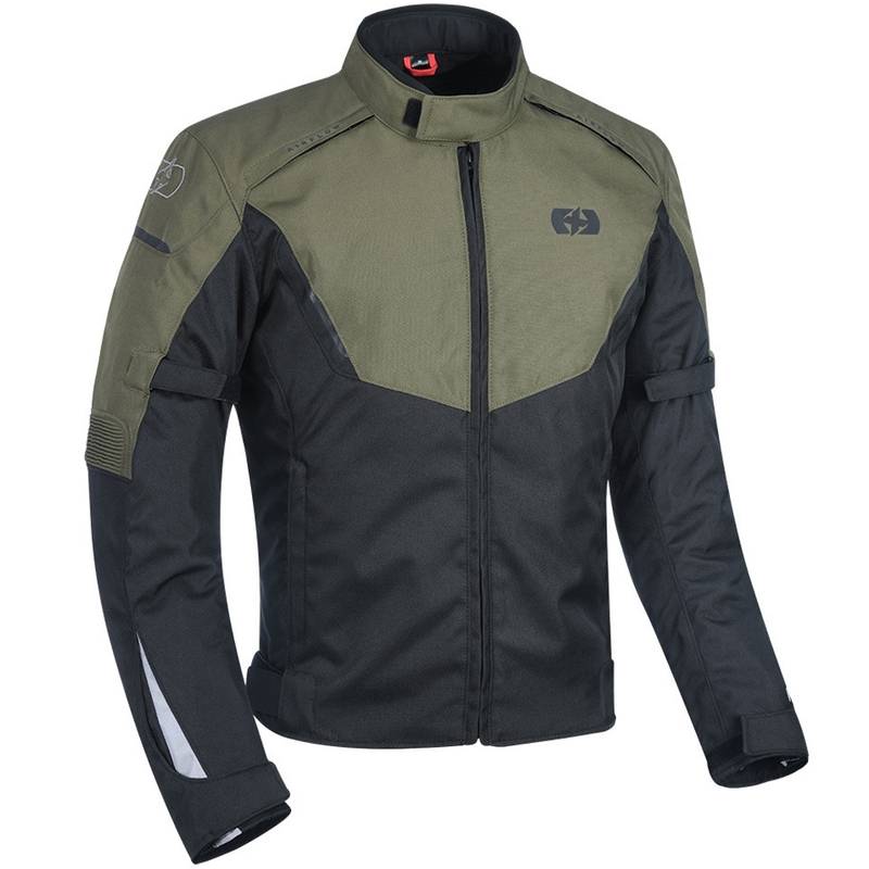 Oxford Delta 1.0 motorcykeljakke sort-grøn