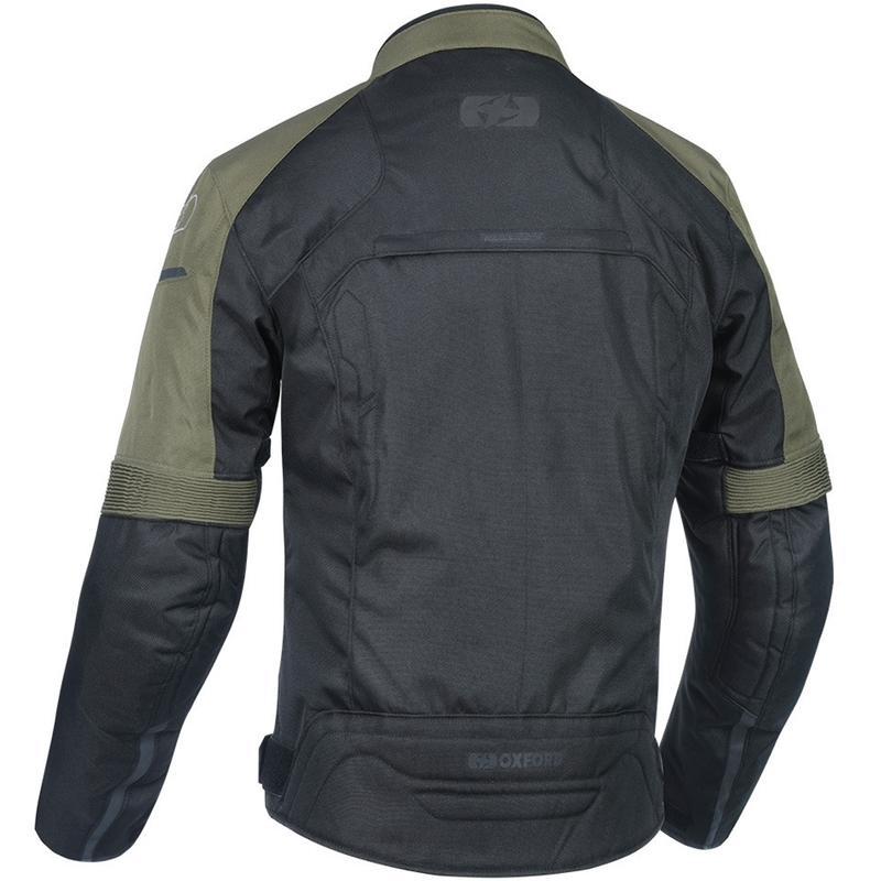 Oxford Delta 1.0 motorcykeljakke sort-grøn