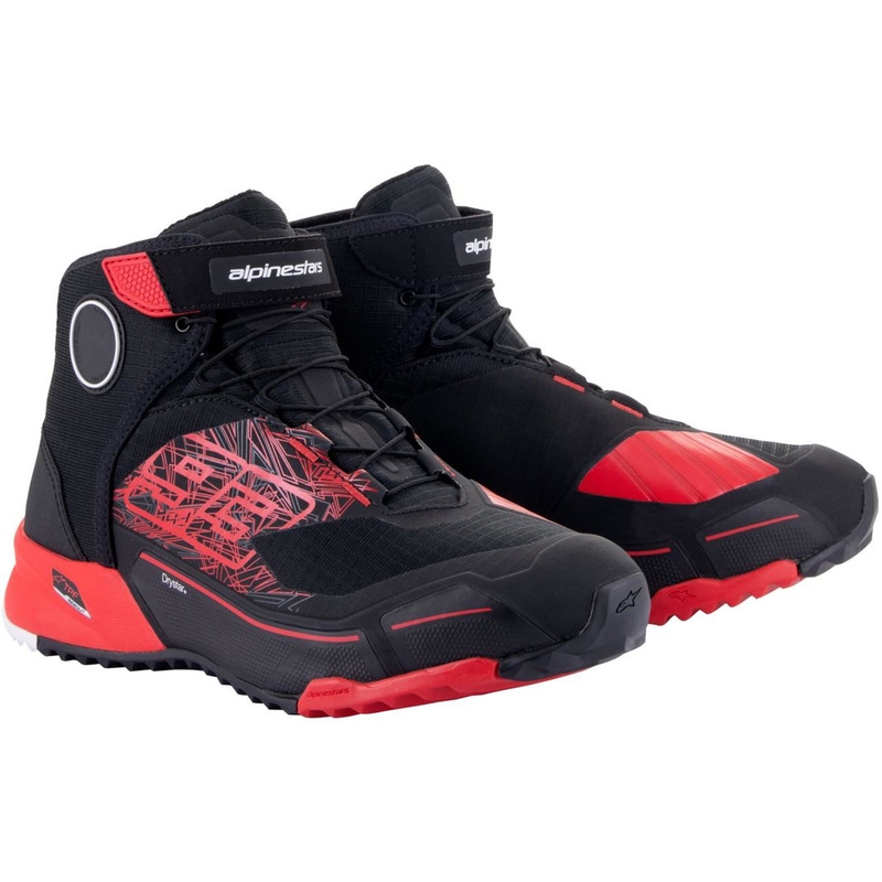 Alpinestars CR-X Drystar MM93 motorcykelstøvler kollektion sort-rød