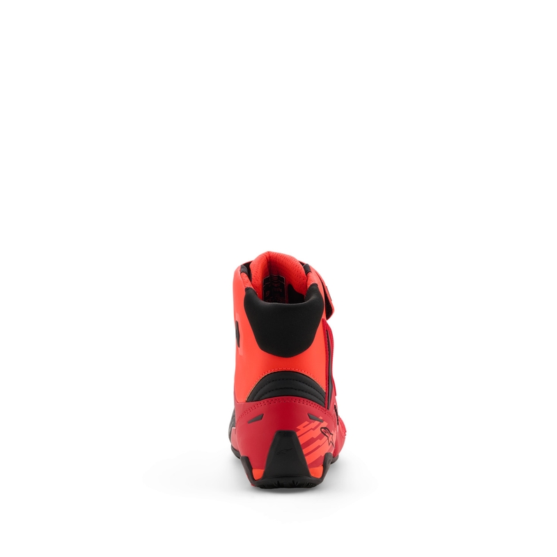 Alpinestars Faster-4 MM93 motorcykelstøvler, fluo kollektion, rød-rød-sort