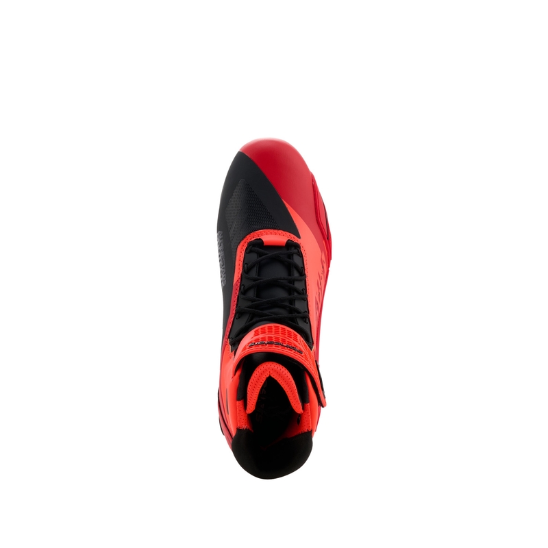 Alpinestars Faster-4 MM93 motorcykelstøvler, fluo kollektion, rød-rød-sort