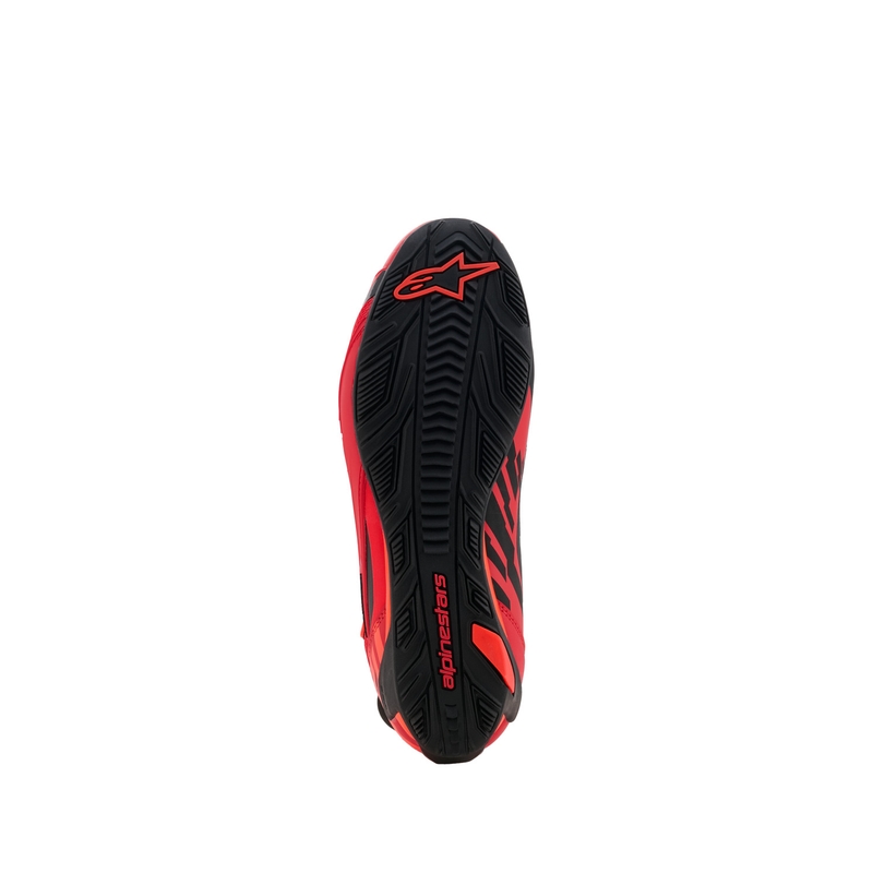 Alpinestars Faster-4 MM93 motorcykelstøvler, fluo kollektion, rød-rød-sort