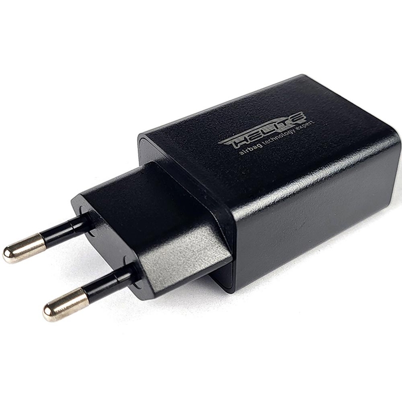 USB-opladeradapter til elektroniske airbags Helite sort