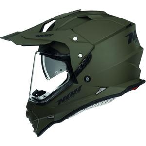 Enduro hjelm NOX N312 grøn mat 2 - II. kvalitet