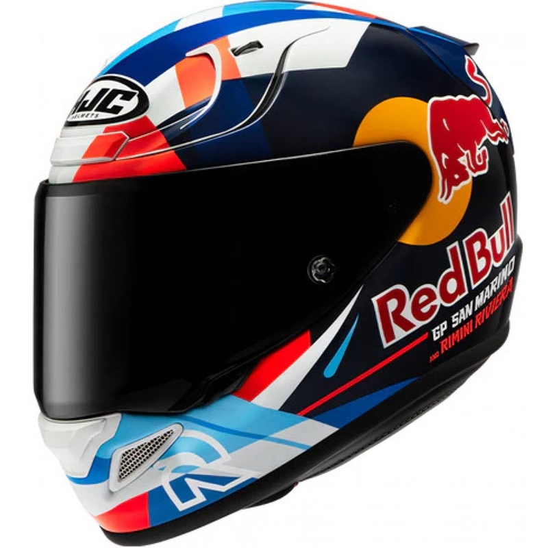Integralhjelm HJC RPHA 12 Red Bull Misano GP 2 MC21 blå-hvid-rød