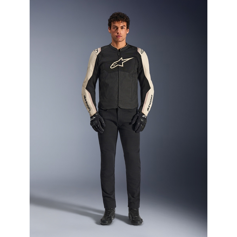 Alpinestars T-SPS Air V2 motorcykeljakke sort-sand