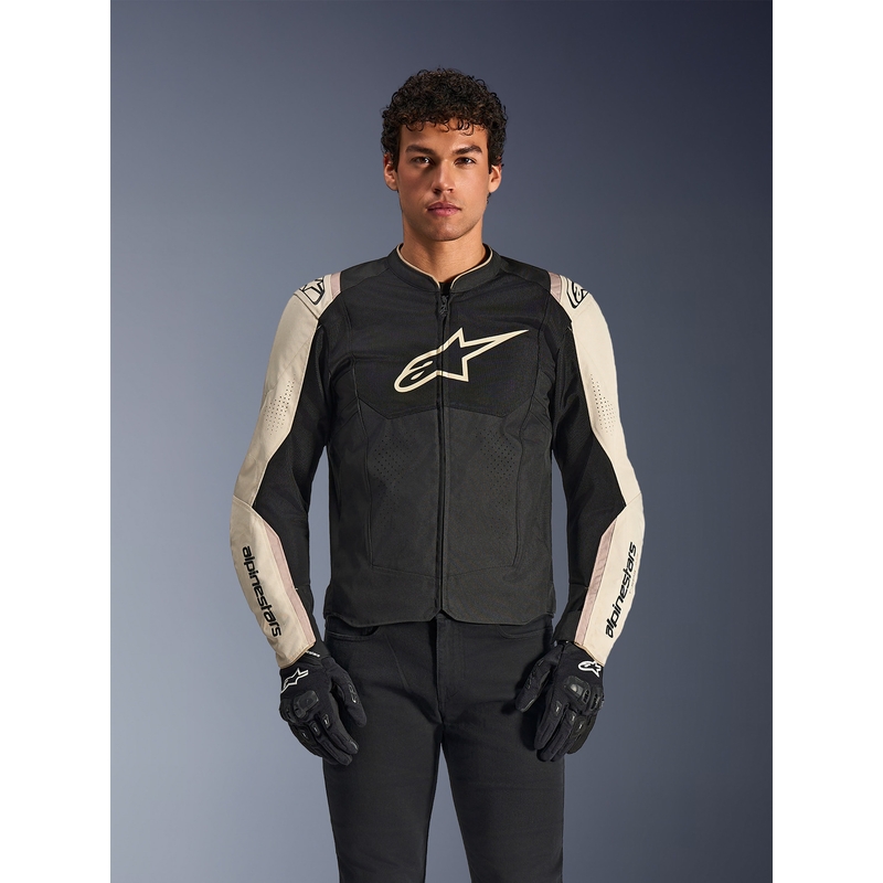 Alpinestars T-SPS Air V2 motorcykeljakke sort-sand